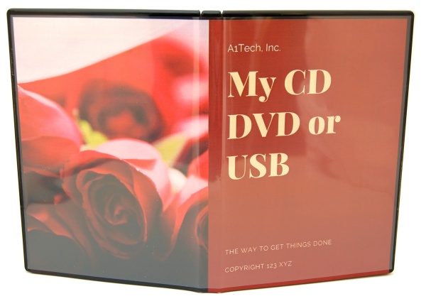 Order some CDs or DVDs in DVD cases.